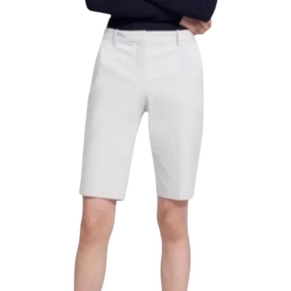 Theory easy linen blend Bermuda shorts size 2